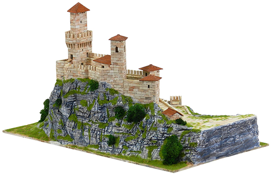Construction kit for the reproduction of the San Marino castle